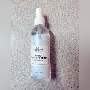 Whim hand sanitizer 3.4 fl oz unscented